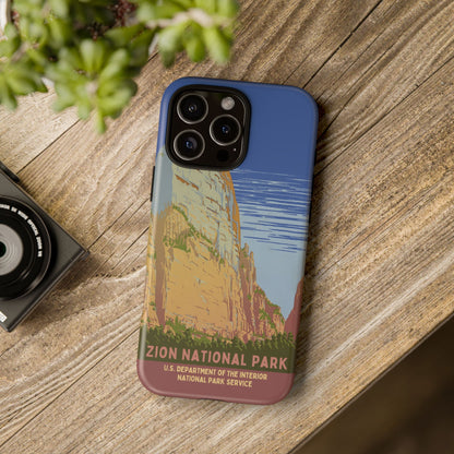 Zion National Park Retro iPhone Case
