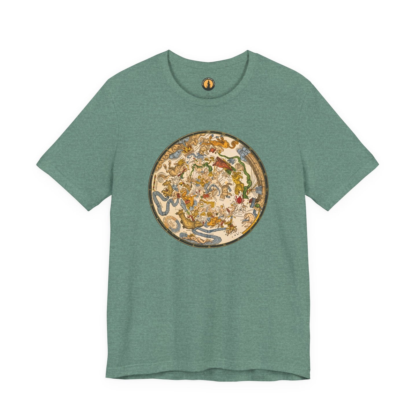 Constellations Antique Art Tee | Astronomicum Caesareum (1540)