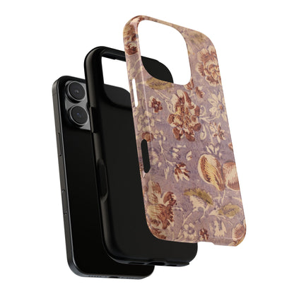 Vintage Lavender & Rose Fruit & Floral iPhone Case