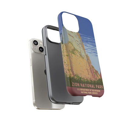 Zion National Park Retro iPhone Case