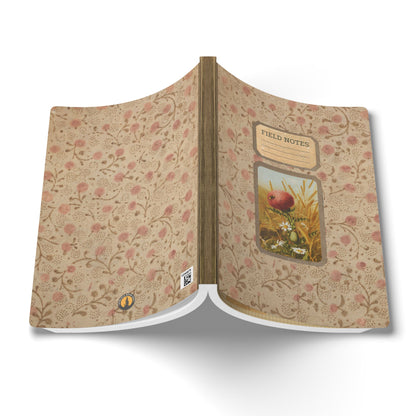 Bee & Thistle Vintage Field Notes | Softcover Journal with Inside Illustrations