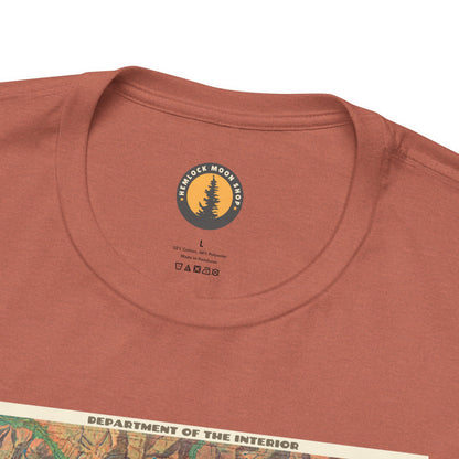Mount Rainier Vintage Map Tee