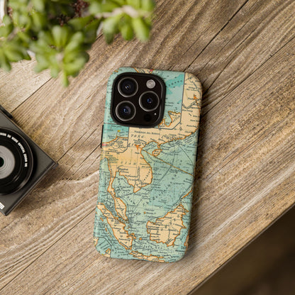 South China Sea Antique Map iPhone Case