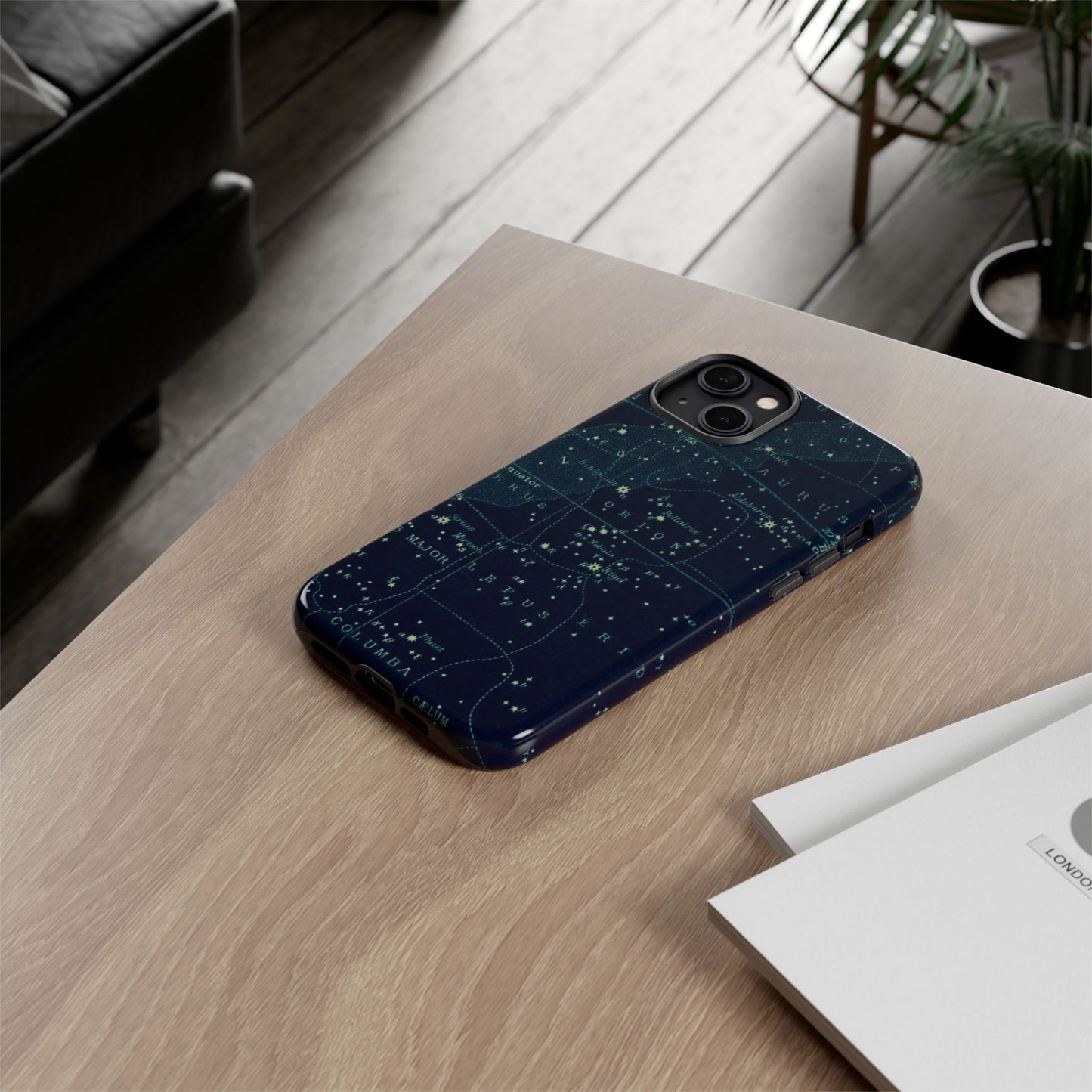 Stargazer Orion iPhone Case | Vintage Constellations Map