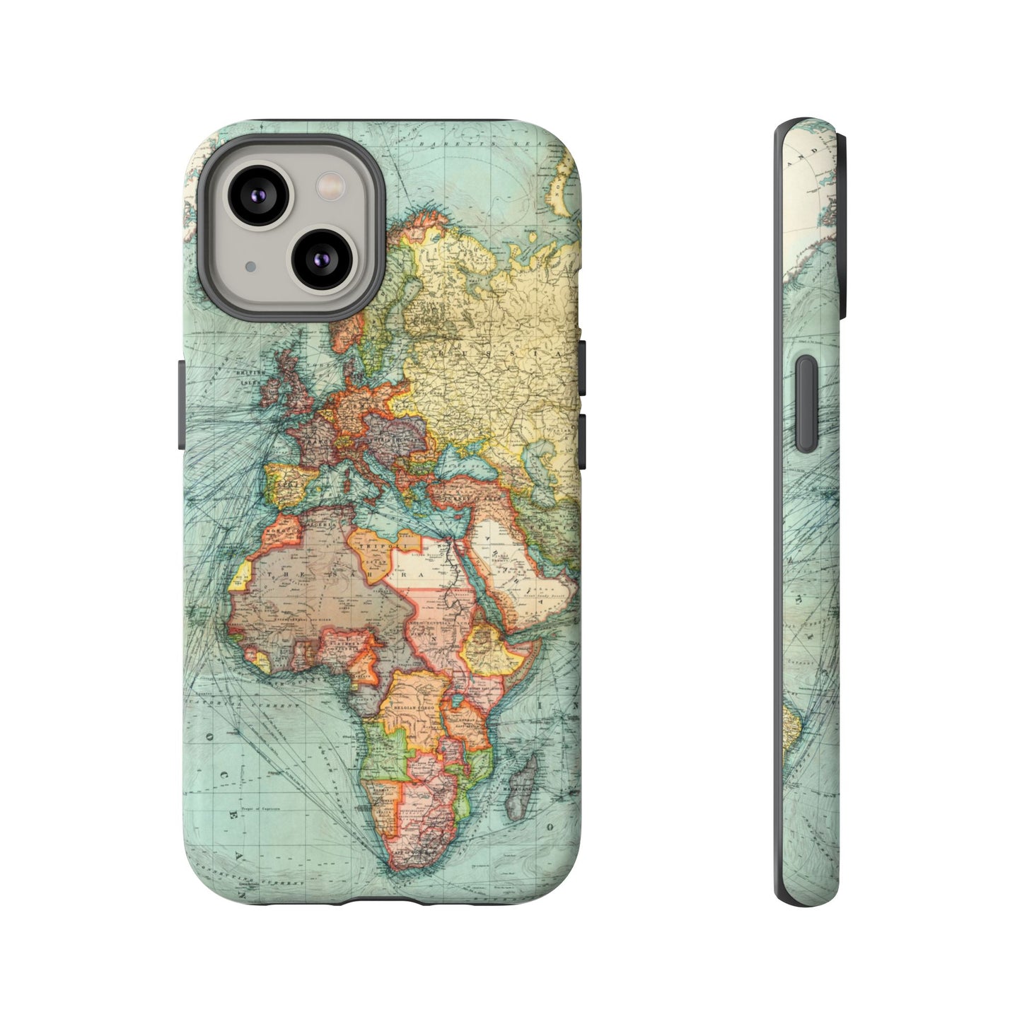 World Map iPhone Case