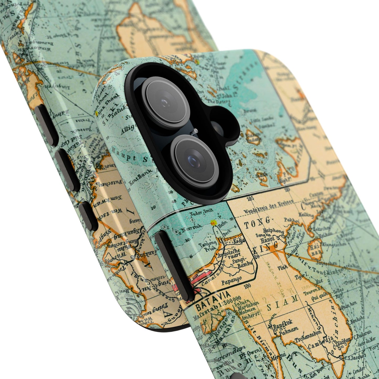 South China Sea Antique Map iPhone Case