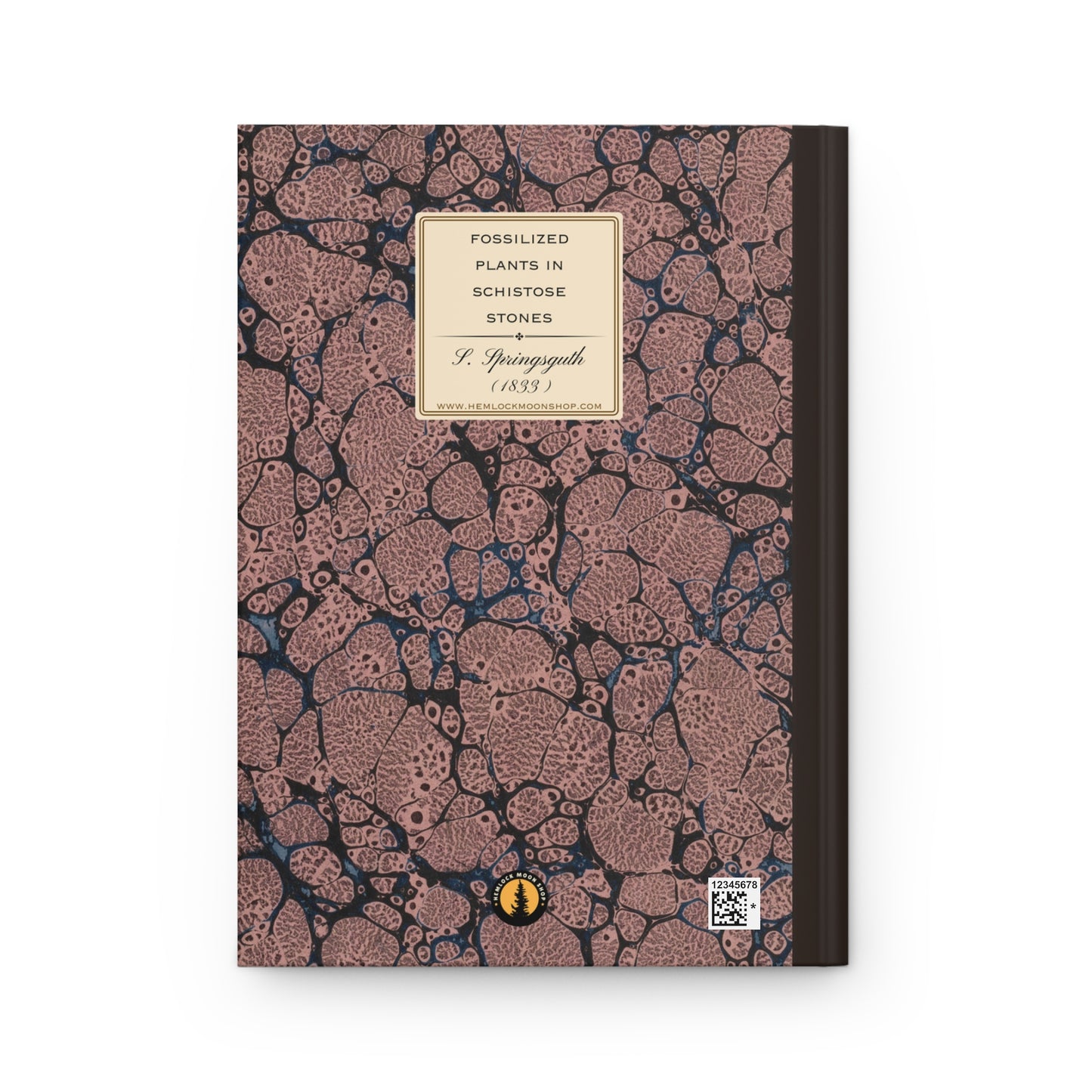 Vintage Fossil Collection Hardcover Notebook No. 008