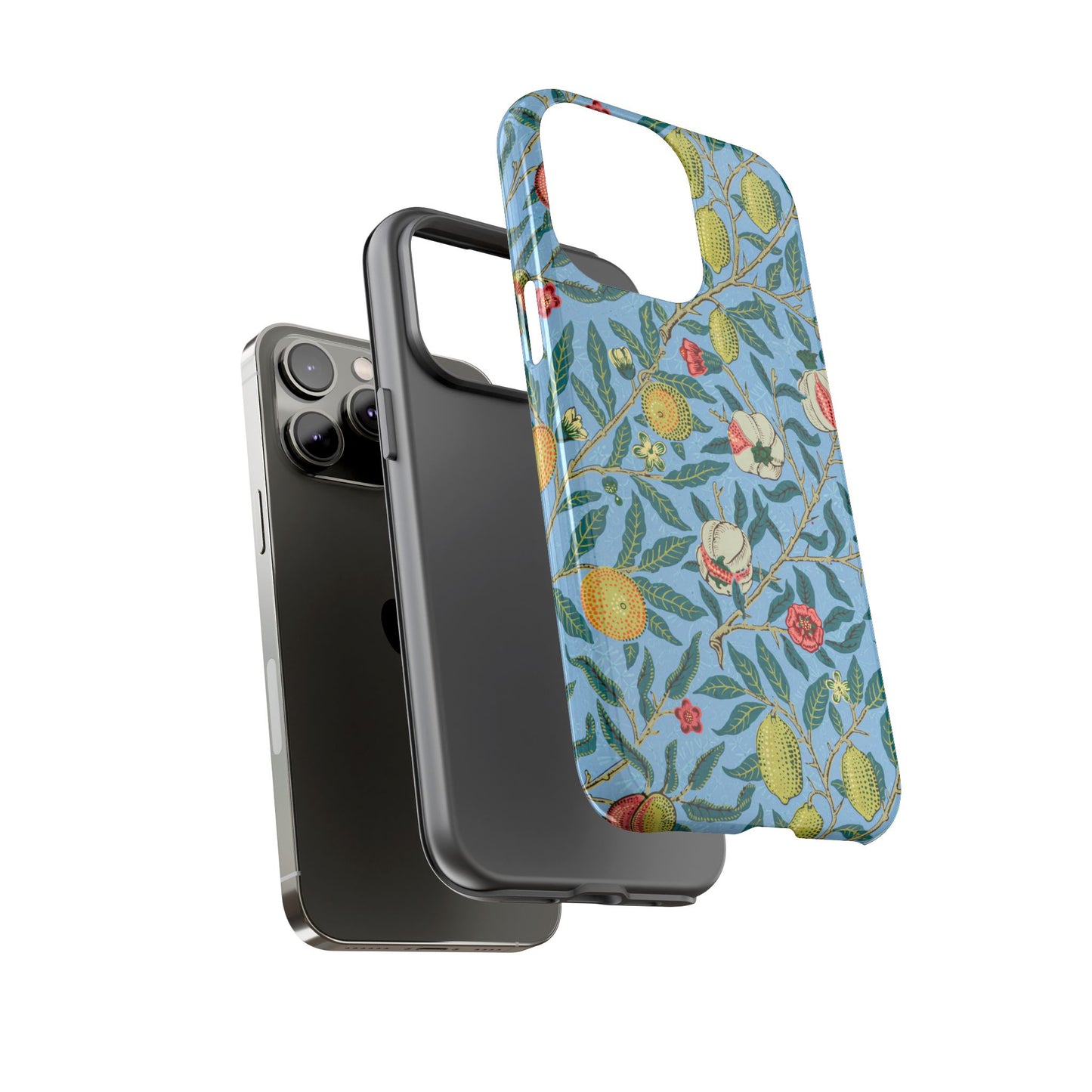 Four Fruits Antique Arts & Crafts iPhone Case