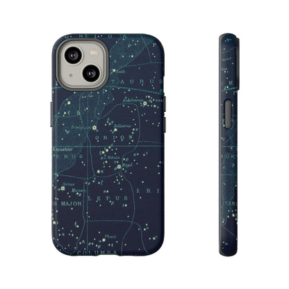 Stargazer Orion iPhone Case | Vintage Constellations Map