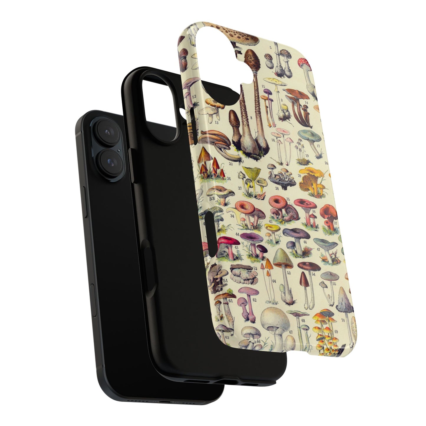Antique Forager Fungi iPhone Case