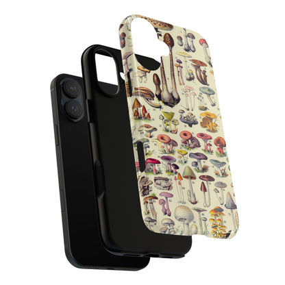 Antique Forager Fungi iPhone Case