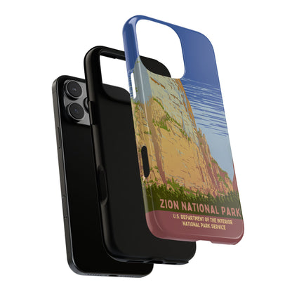 Zion National Park Retro iPhone Case