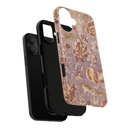 Vintage Lavender & Rose Fruit & Floral iPhone Case