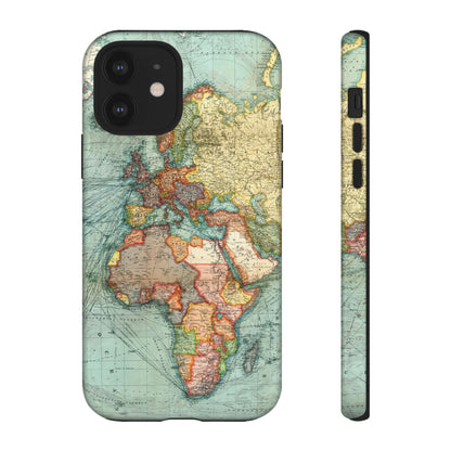 World Map iPhone Case