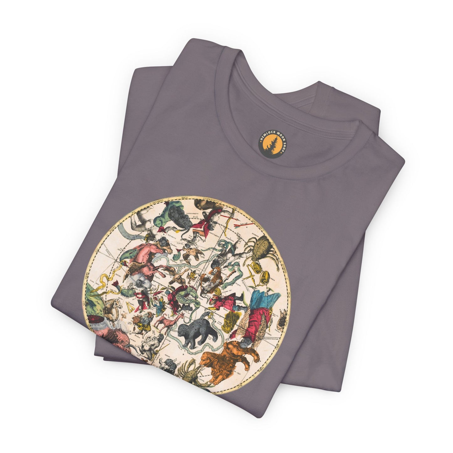 Northern Constellations Antique Map Tee