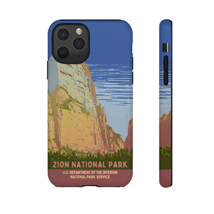 Zion National Park Retro iPhone Case