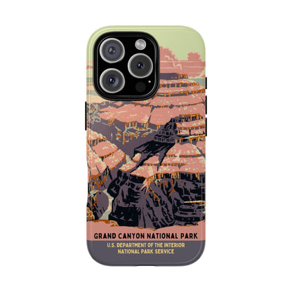 Grand Canyon National Park Retro iPhone Case