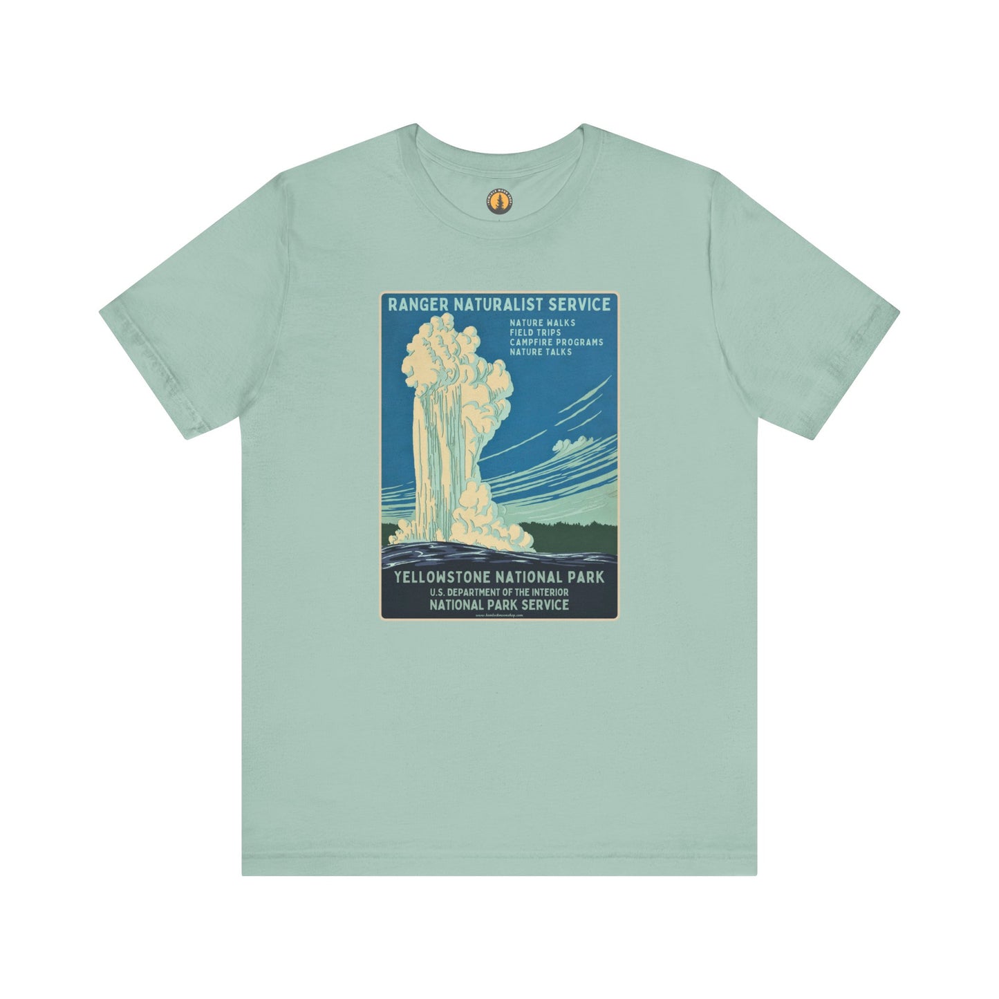 Yellowstone National Park Vintage Art Tee