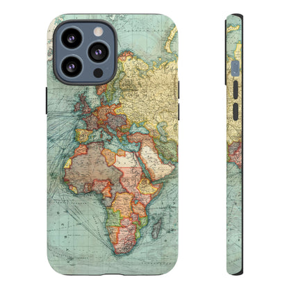 World Map iPhone Case