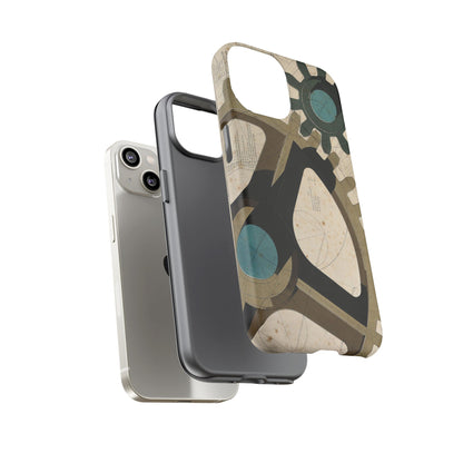 Antique Industrial Cog Wheels iPhone Case