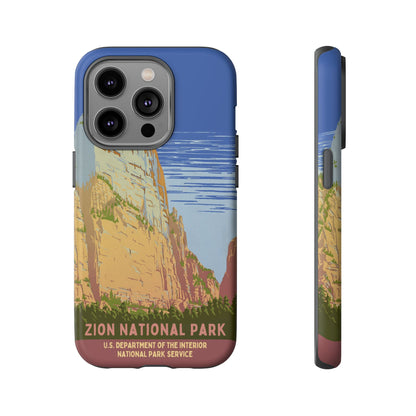Zion National Park Retro iPhone Case