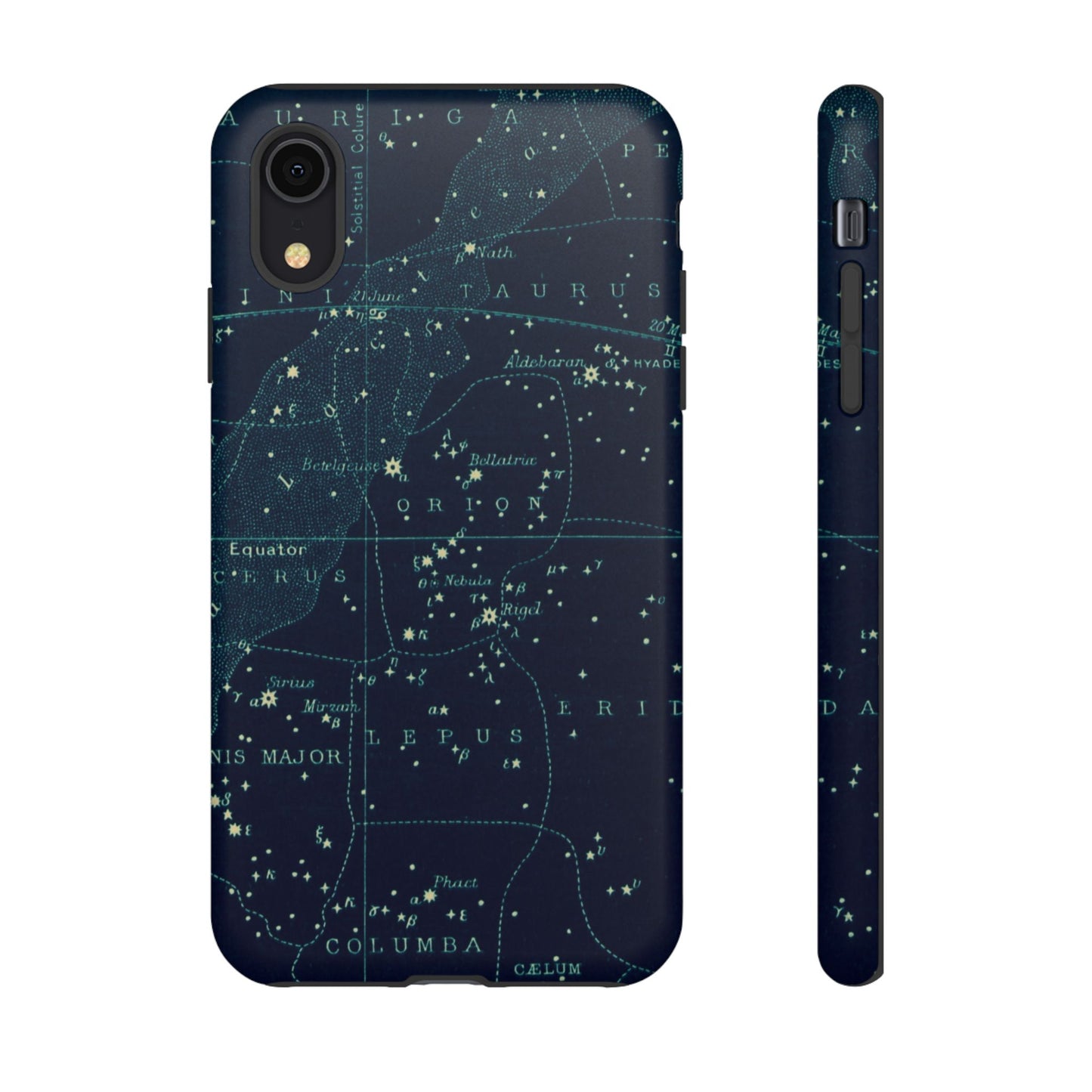 Stargazer Orion iPhone Case | Vintage Constellations Map