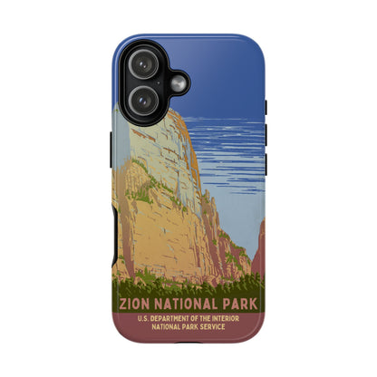 Zion National Park Retro iPhone Case