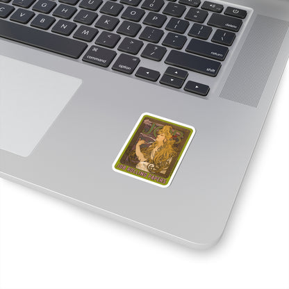 Bronze Job Rolling Papers | Retro Art Nouveau Sticker (4 sizes)
