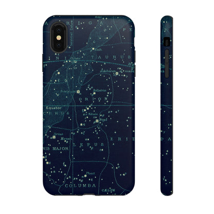 Stargazer Orion iPhone Case | Vintage Constellations Map