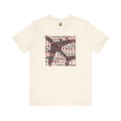 Pink Alpha Bravo Charlie Tee