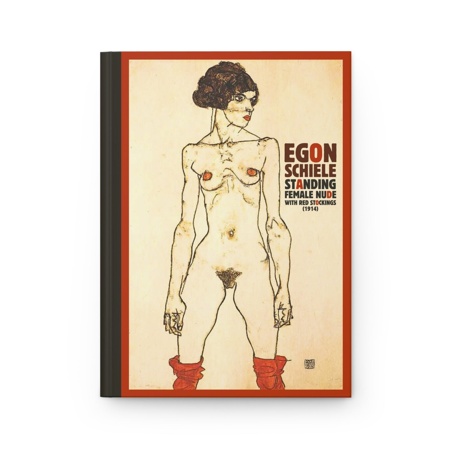Egon Schiele Hardcover Art Journal No. 006