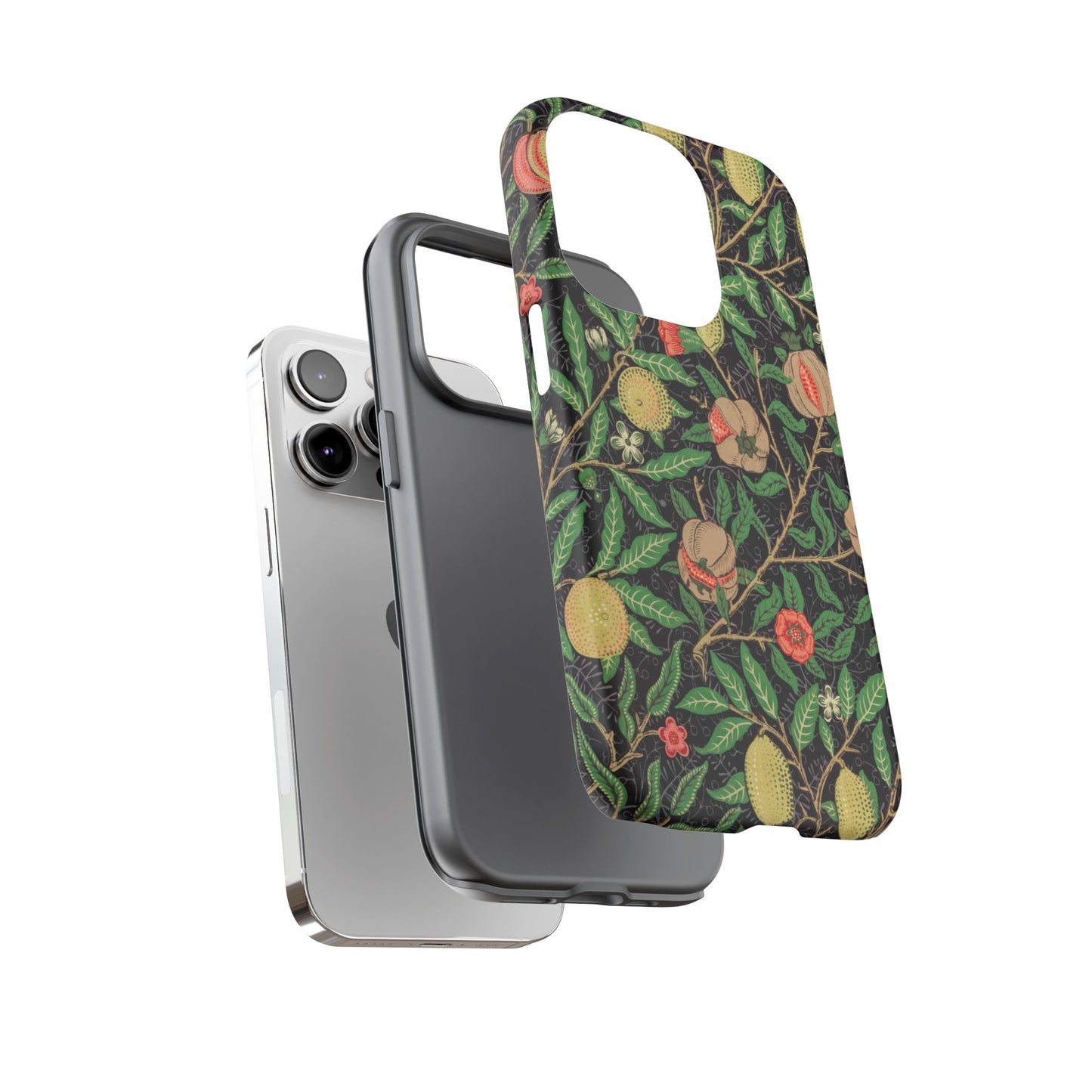 Pomegranate Pattern Antique Arts & Crafts iPhone Case