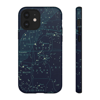 Stargazer Orion iPhone Case | Vintage Constellations Map