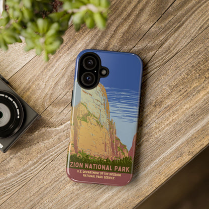 Zion National Park Retro iPhone Case