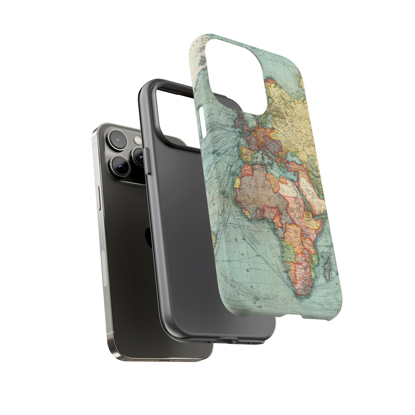 World Map iPhone Case