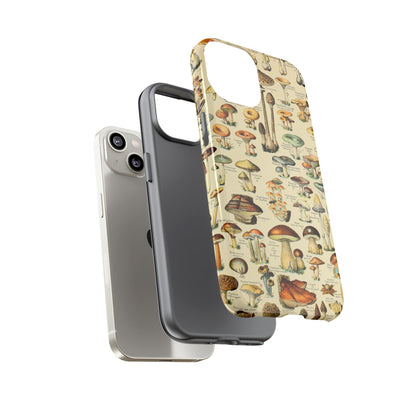 Mushrooms Vintage Field Guide iPhone Case