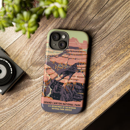 Grand Canyon National Park Retro iPhone Case