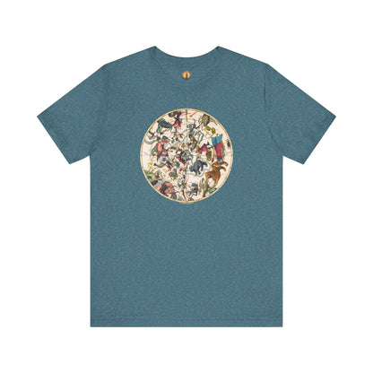 Northern Constellations Antique Map Tee