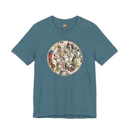 Southern Constellations Antique Map Tee