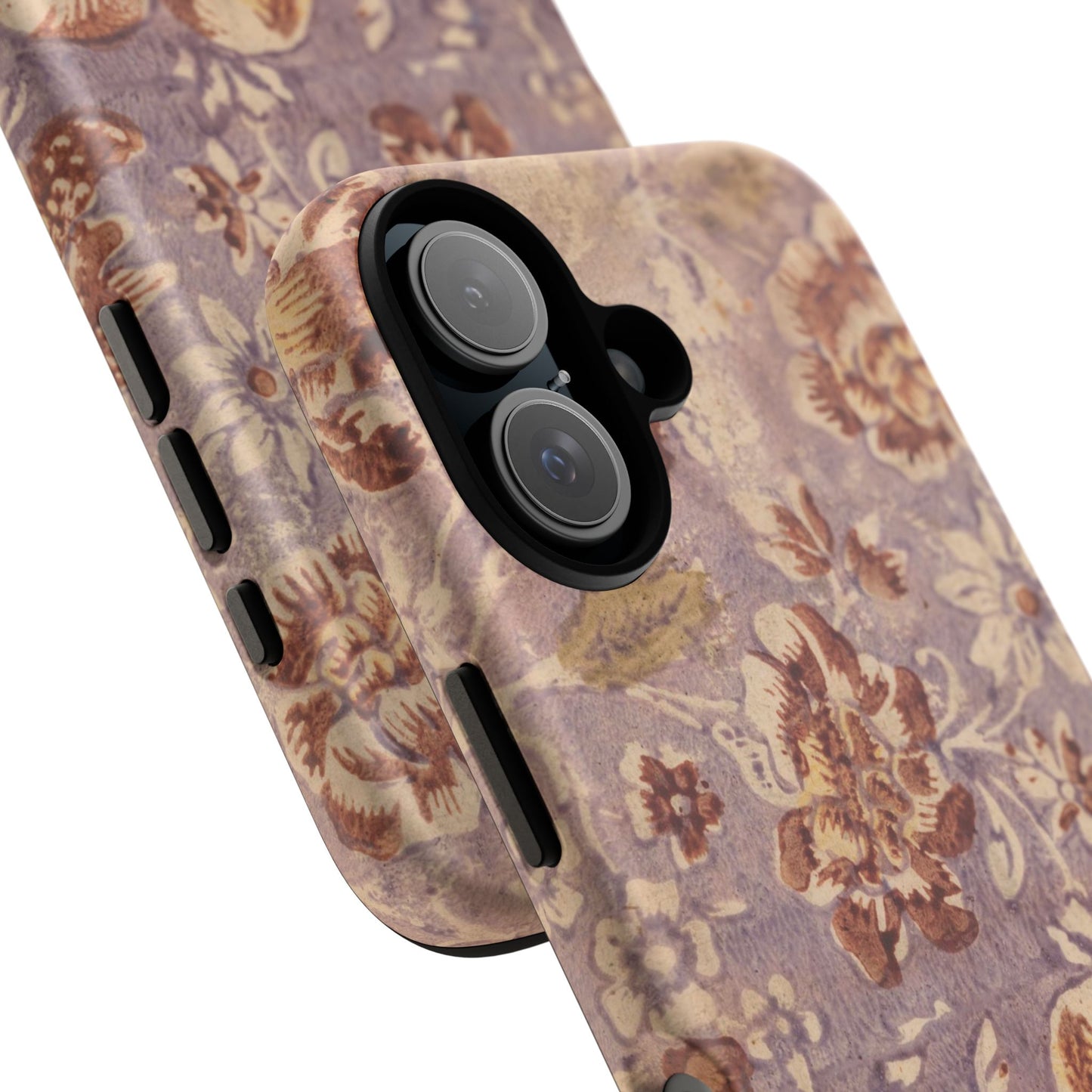 Vintage Lavender & Rose Fruit & Floral iPhone Case