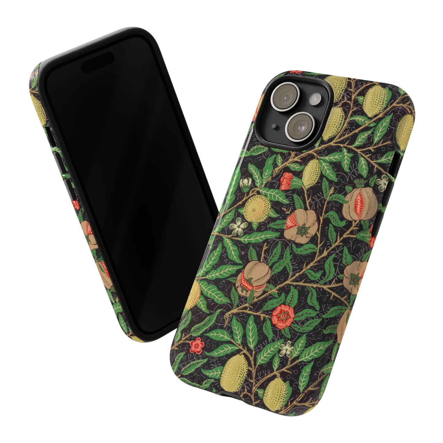 Pomegranate Pattern Antique Arts & Crafts iPhone Case