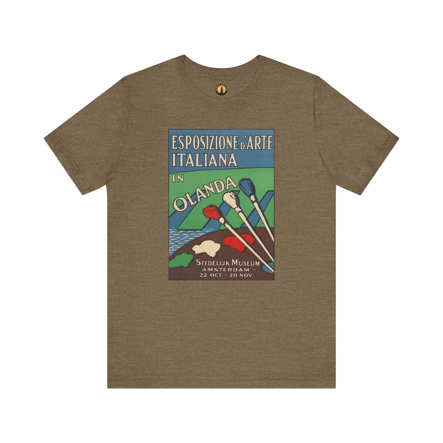 Amsterdam Art Exhibition Antique Poster Tee