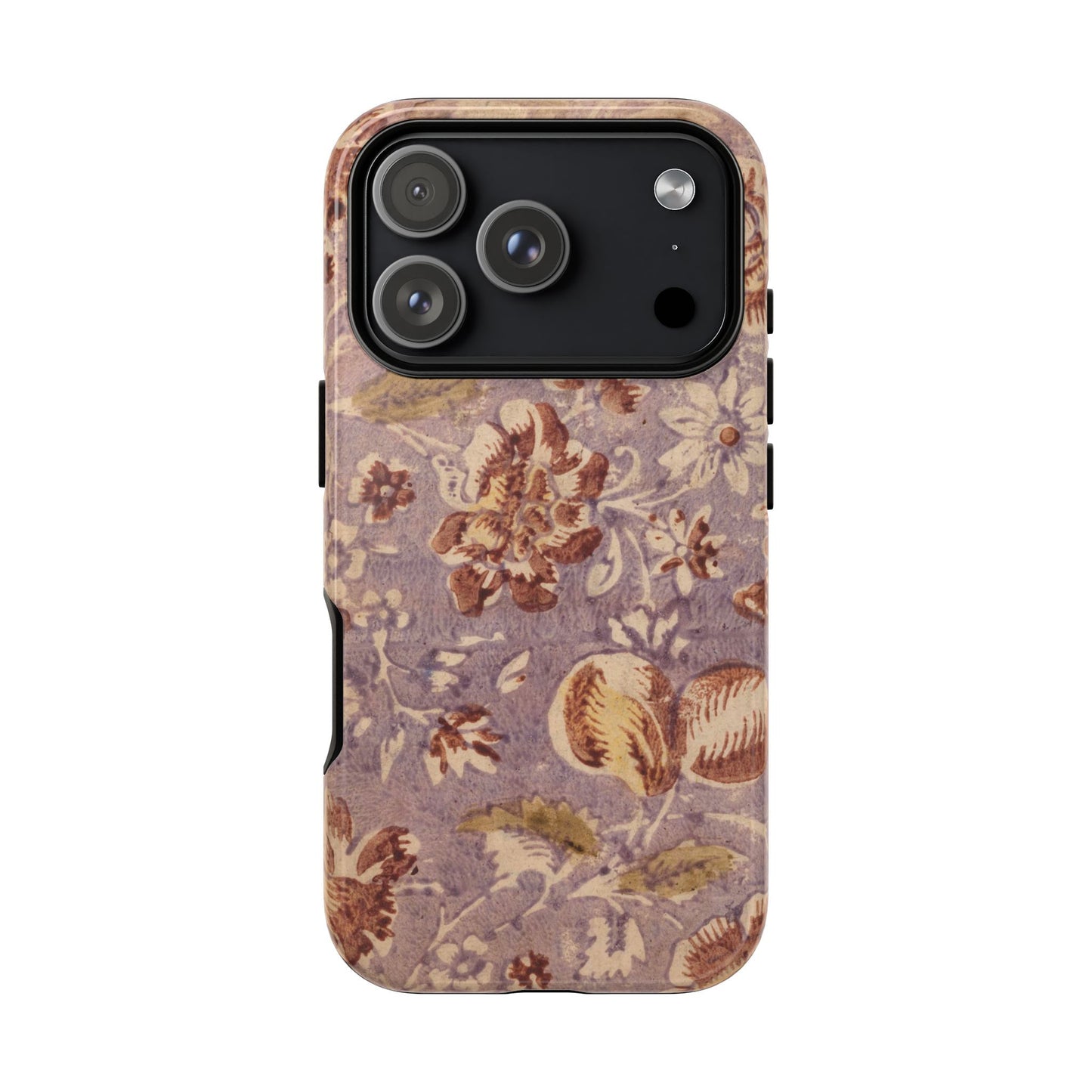 Vintage Lavender & Rose Fruit & Floral iPhone Case