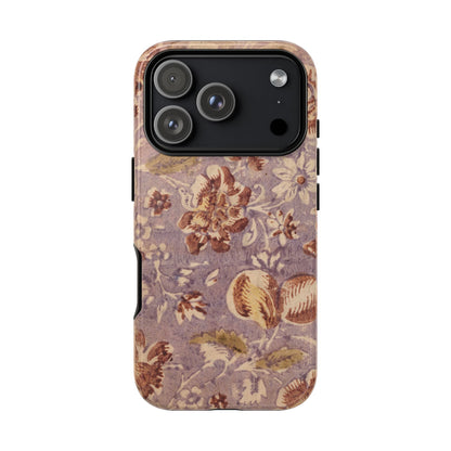 Vintage Lavender & Rose Fruit & Floral iPhone Case