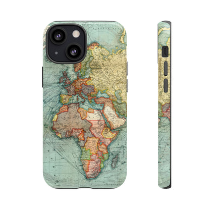 World Map iPhone Case