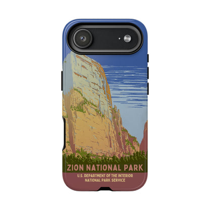 Zion National Park Retro iPhone Case