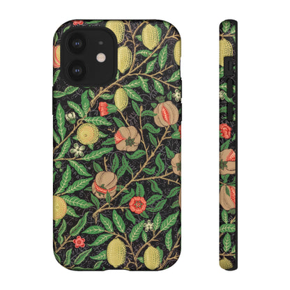 Pomegranate Pattern Antique Arts & Crafts iPhone Case