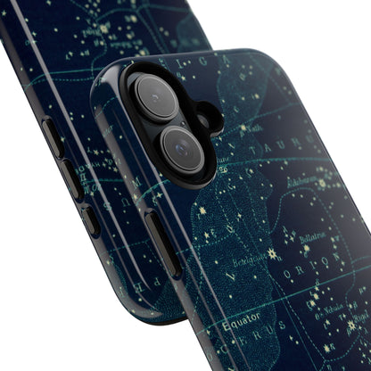 Stargazer Orion iPhone Case | Vintage Constellations Map
