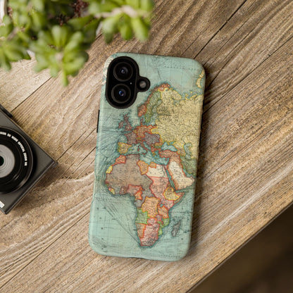 World Map iPhone Case