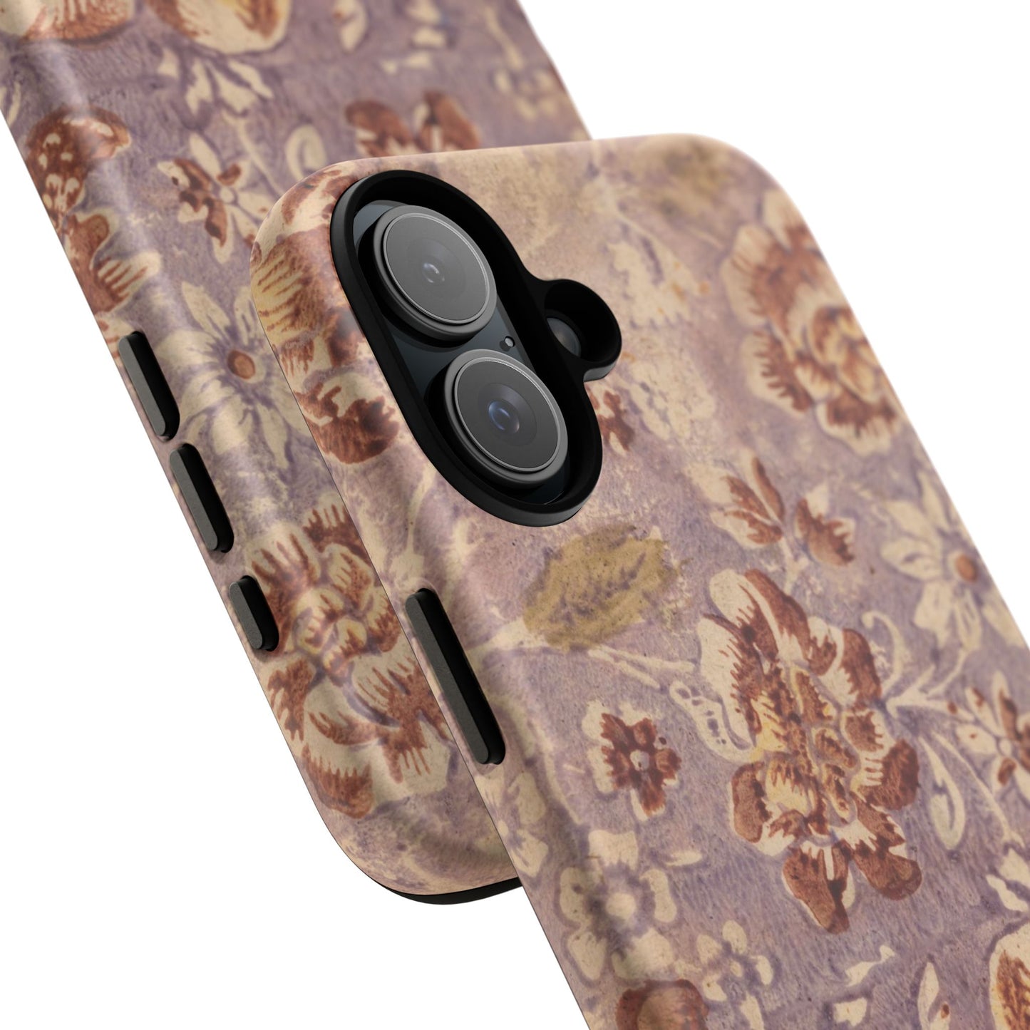 Vintage Lavender & Rose Fruit & Floral iPhone Case